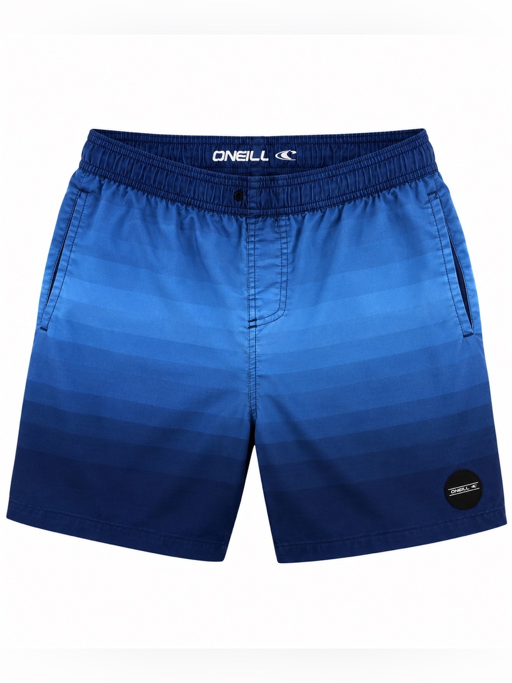 O’Neill Blue Gradient Swim Trunks Men’s Medium 33–36 Waist Board Shorts Beach